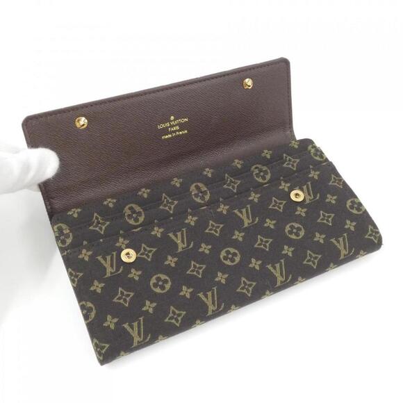 LOUIS VUITTON Brown Monogram Wallet - Picture 4 of 7